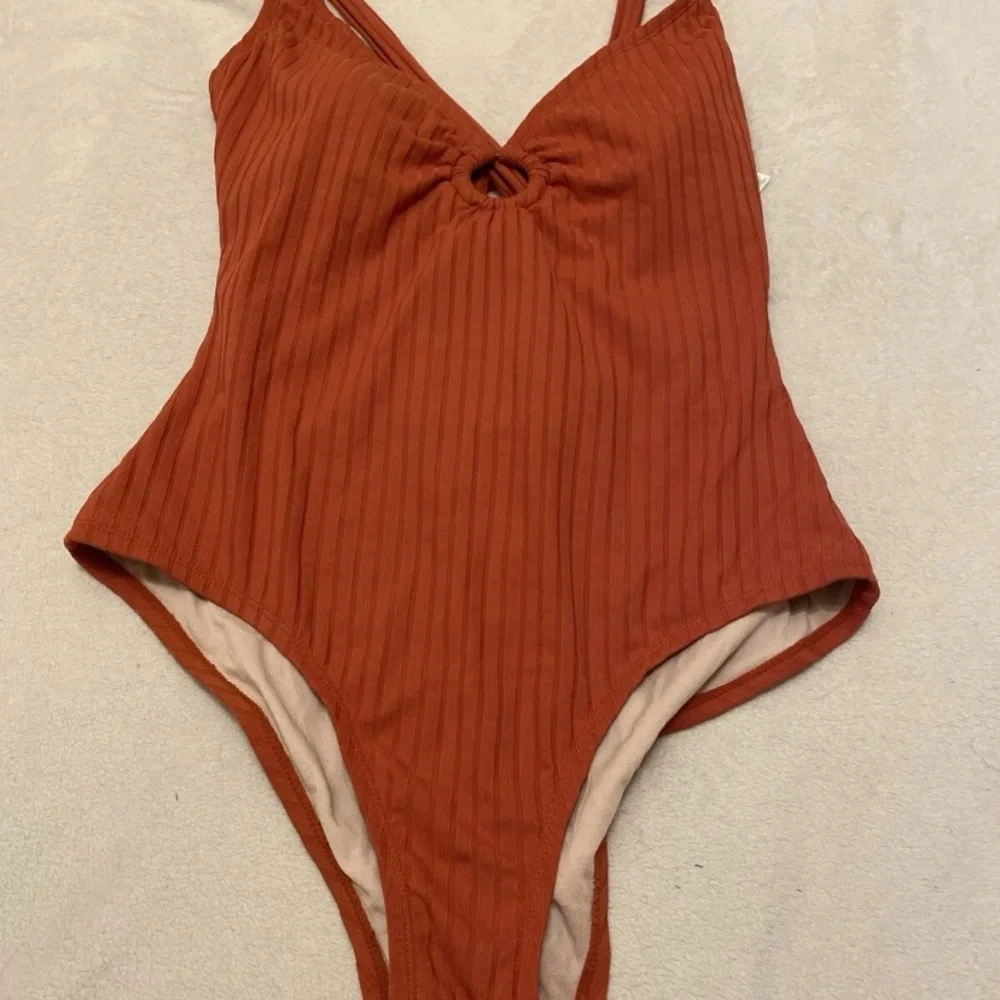 Kona Sol Pumpkin Spice One Piece Swimsuit